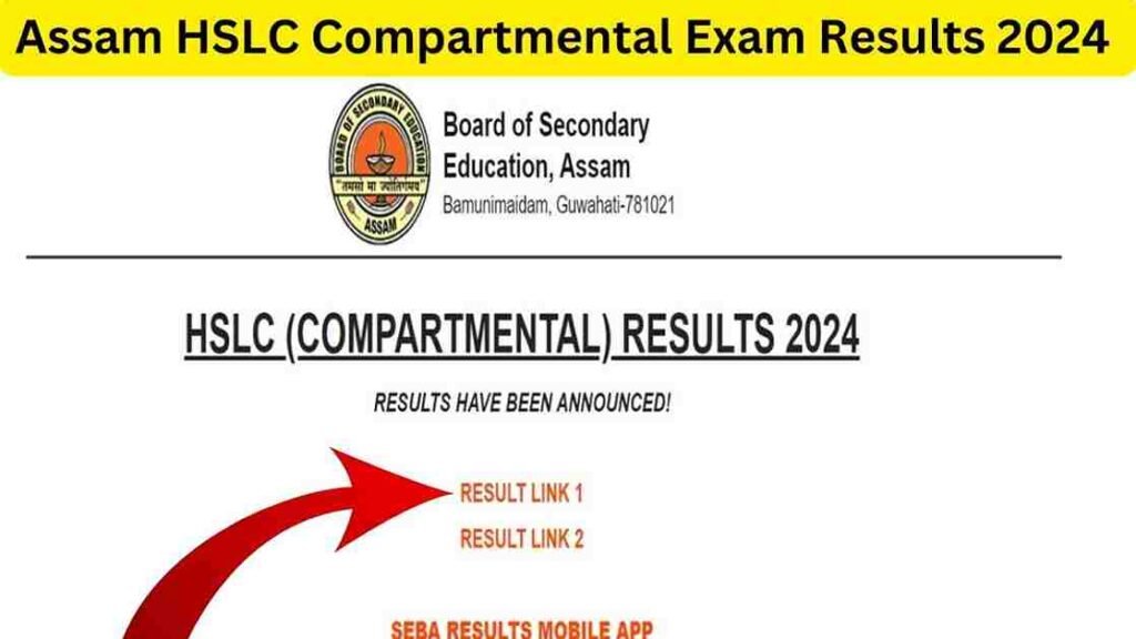 Assam Compartment Result 2024: असम 10वीं कंपार्टमेंट रिजल्ट जारी, इतने प्रतिशत स्टूडेंट्स पास