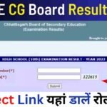 CGBSE CG Board Result 2024