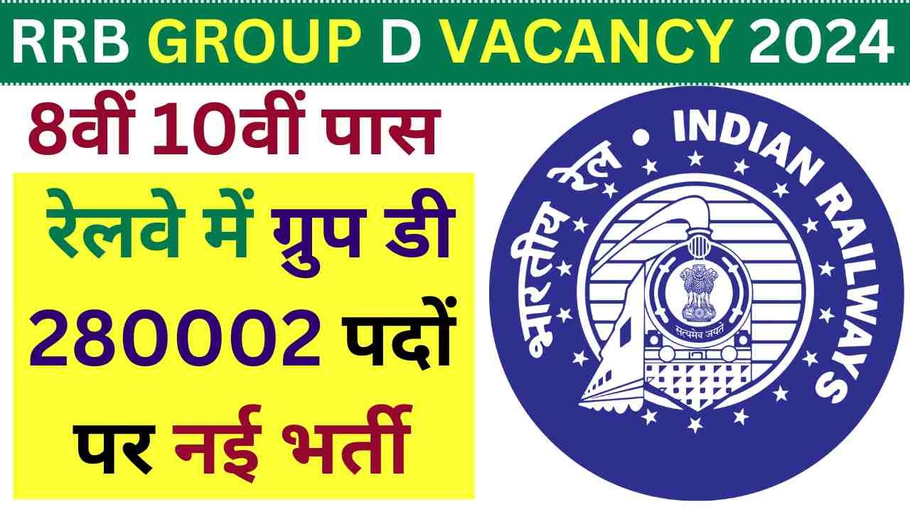 RRB GROUP D VACANCY 2024