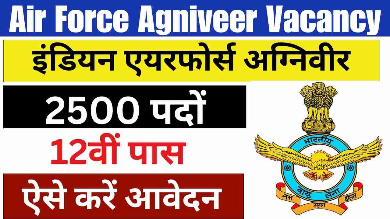 Air Force Agniveer Vacancy 2024