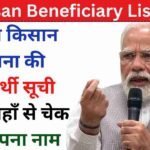 PM Kisan Beneficiary List 2024 : पीएम किसान योजना की लाभार्थी सूची जारी, यहाँ से चेक करे अपना नाम