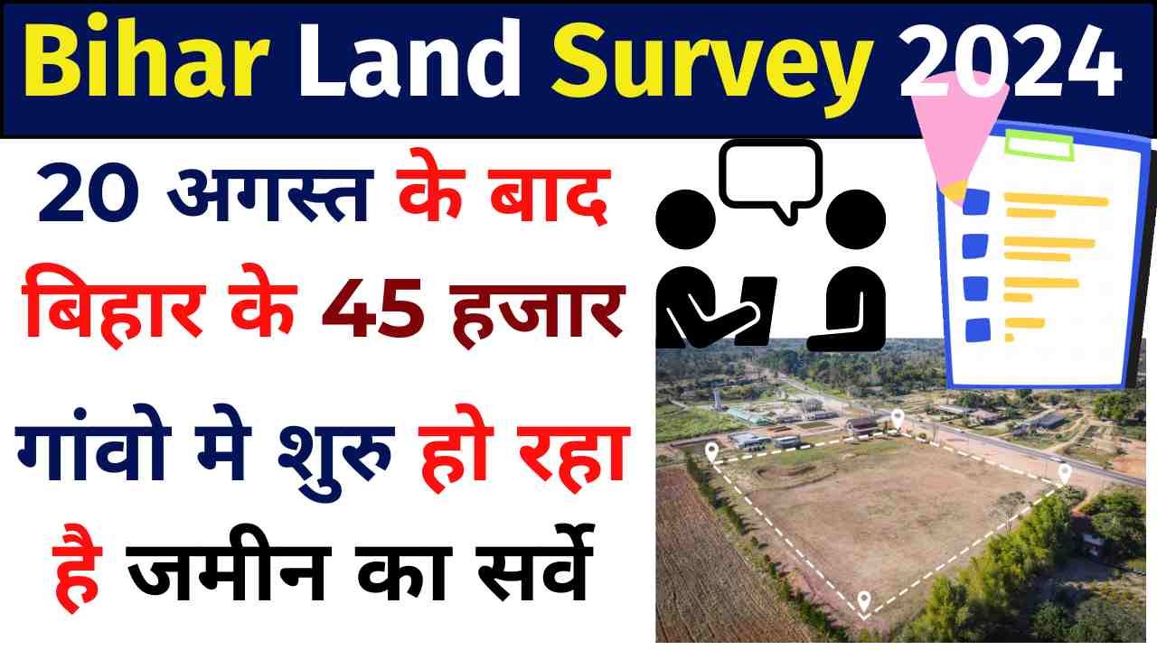 Bihar Land Survey 2024