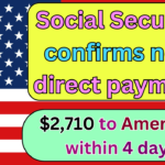 Social Security confirms new direct payment